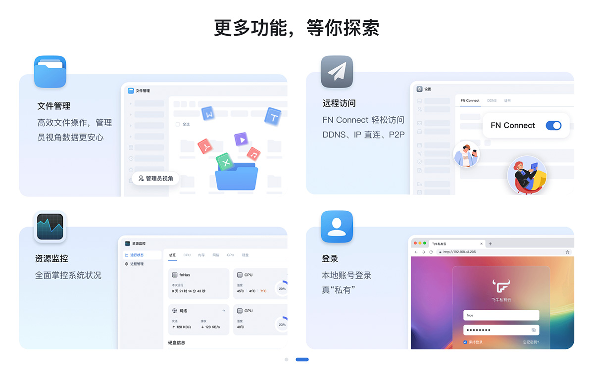 推荐一款国产免费好用的个人私有云NAS系统——飞牛私有云fnOS2