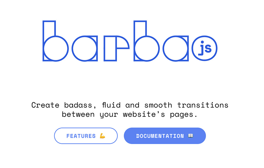 Barba.js：网页上实现流畅、酷炫的过渡效果JavaScript工具库1