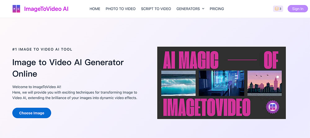 ImageToVideo AI：一款功能强大且易于使用的图片转视频工具