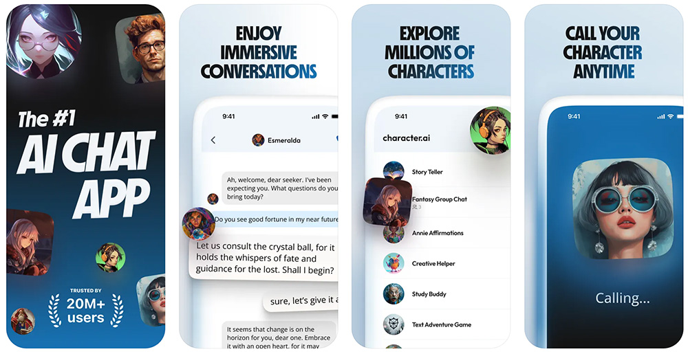 Character AI APP截图