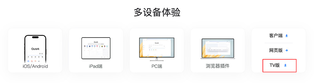 下载夸克网盘TV版