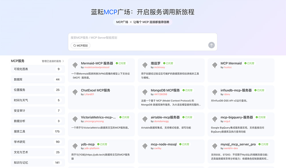 蓝耘MCP广场