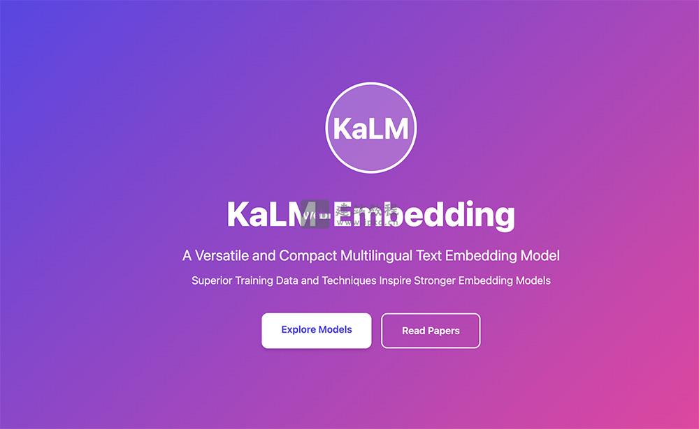 KaLM-Embeddin：腾讯团队推出的一系列高性能文本嵌入模型