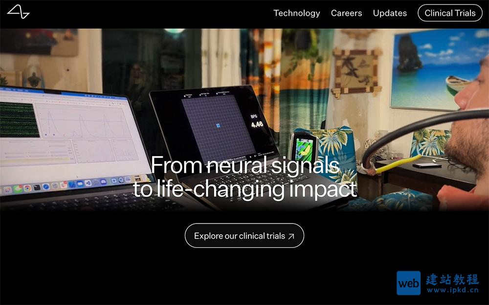 Neuralink‌官网：专注于开发脑机接口技术的科技公司