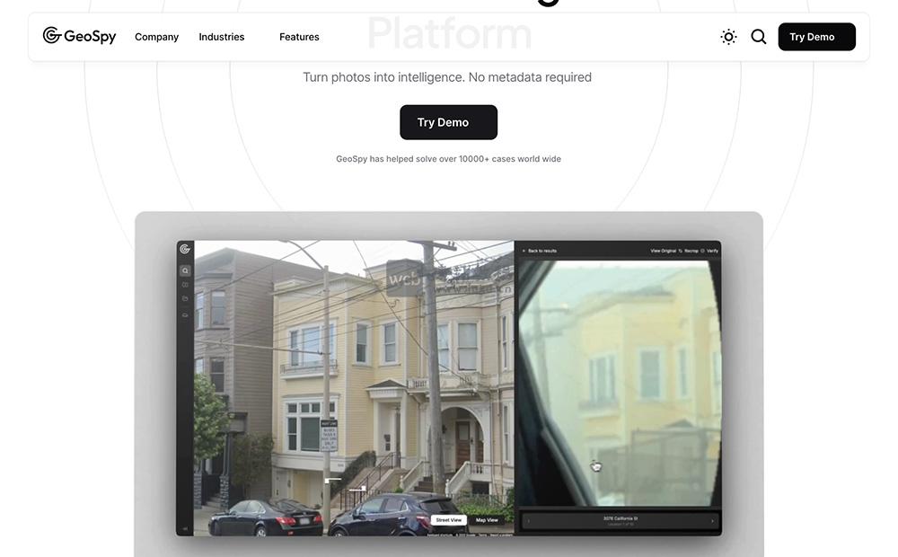 GeoSpy:一个AI照片地理定位工具,快速帮助用户准确地确定照片的拍摄地点