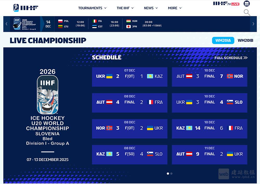 世界冰球积分排名:反映各国家队在IIHF世界锦标赛和奥运会中的表现