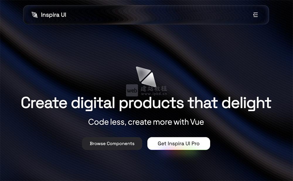 Inspira UI:免费开源、3D 动画炸裂的Vue3 / Nuxt组件库