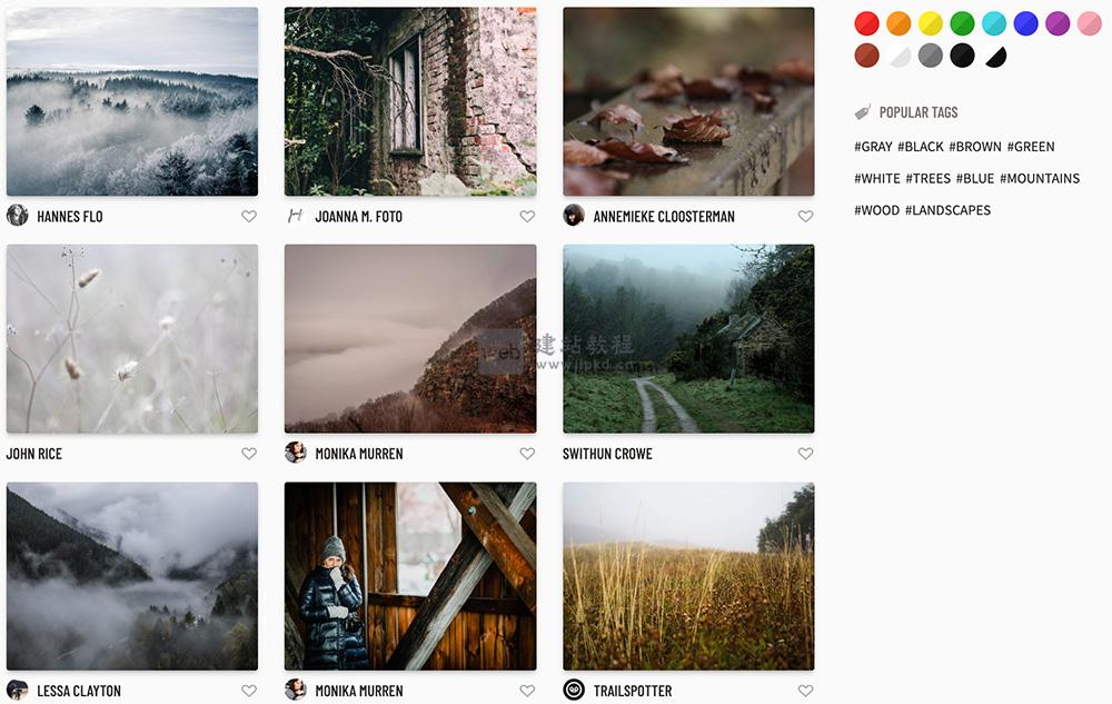 Magdeleine是一个专注于提供免费高质量图片素材下载的网站