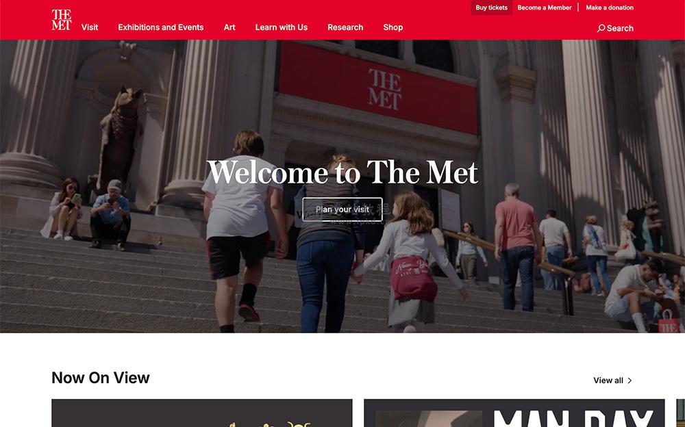 大都会博物馆：涵盖了从史前时代到现代的5000年世界文明艺术品