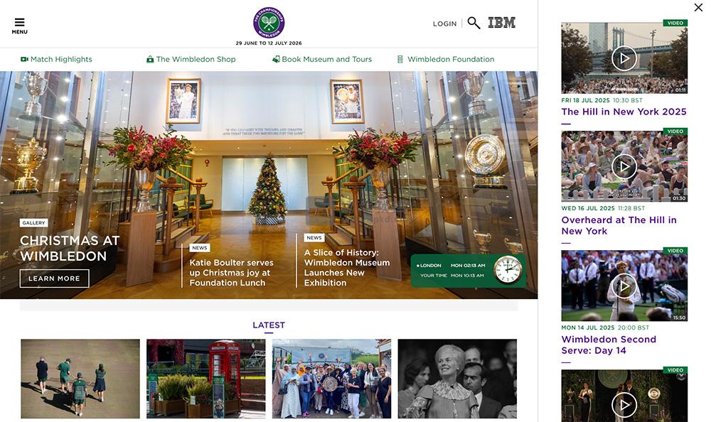 温布尔登网球锦标赛：网球四大满贯赛事之一