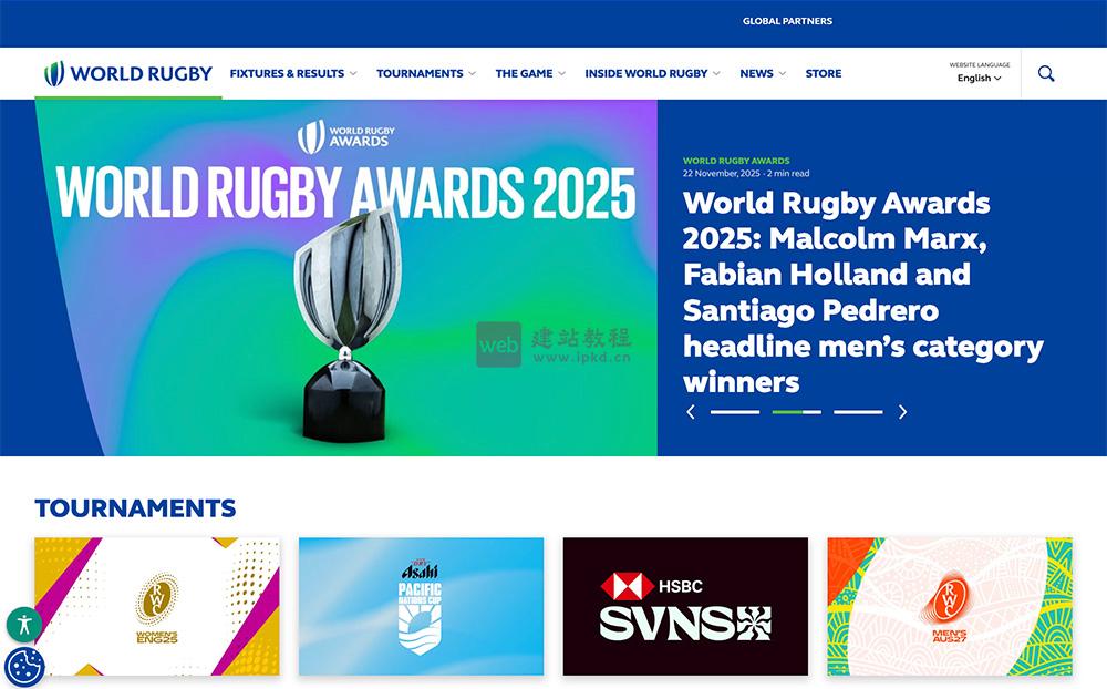 世界橄榄球积分排名:自1871年以来的国际比赛数据来确保其可靠性