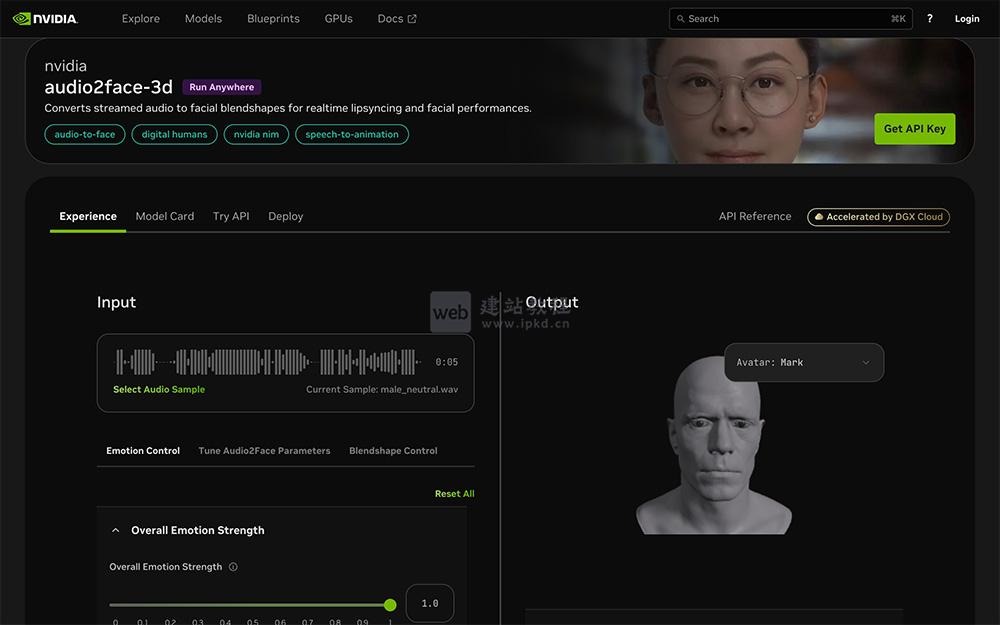 Audio2Face:英伟达AI语音秒生成高表现力3D面部动画