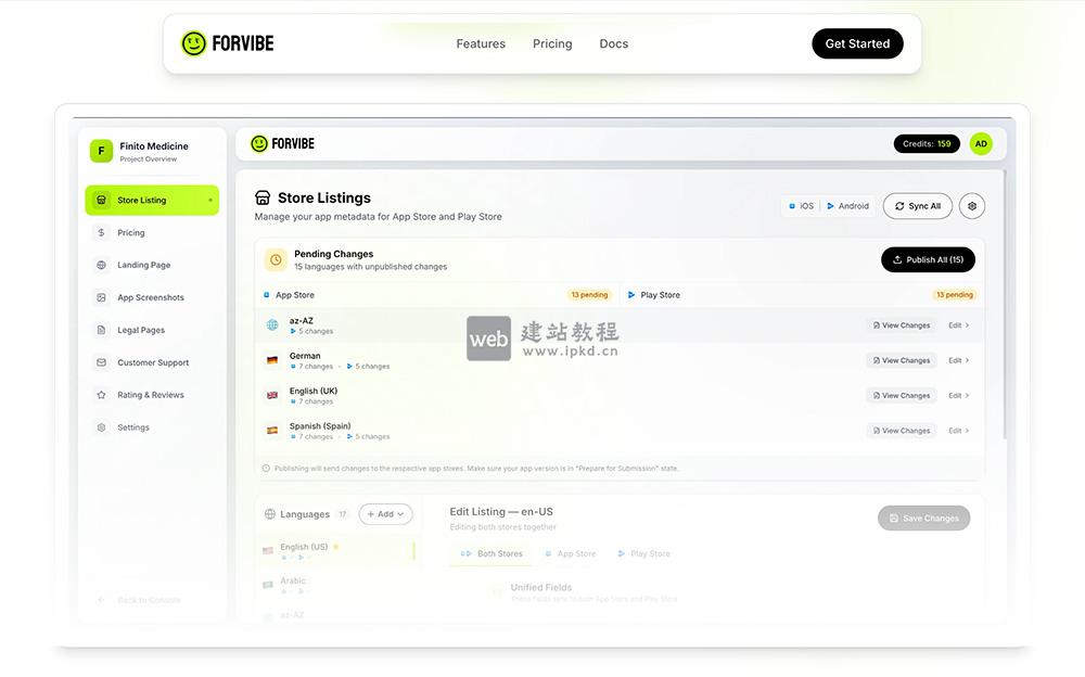 ForVibeApp：一款为应用开发者打造的AI一体化应用开发工具包