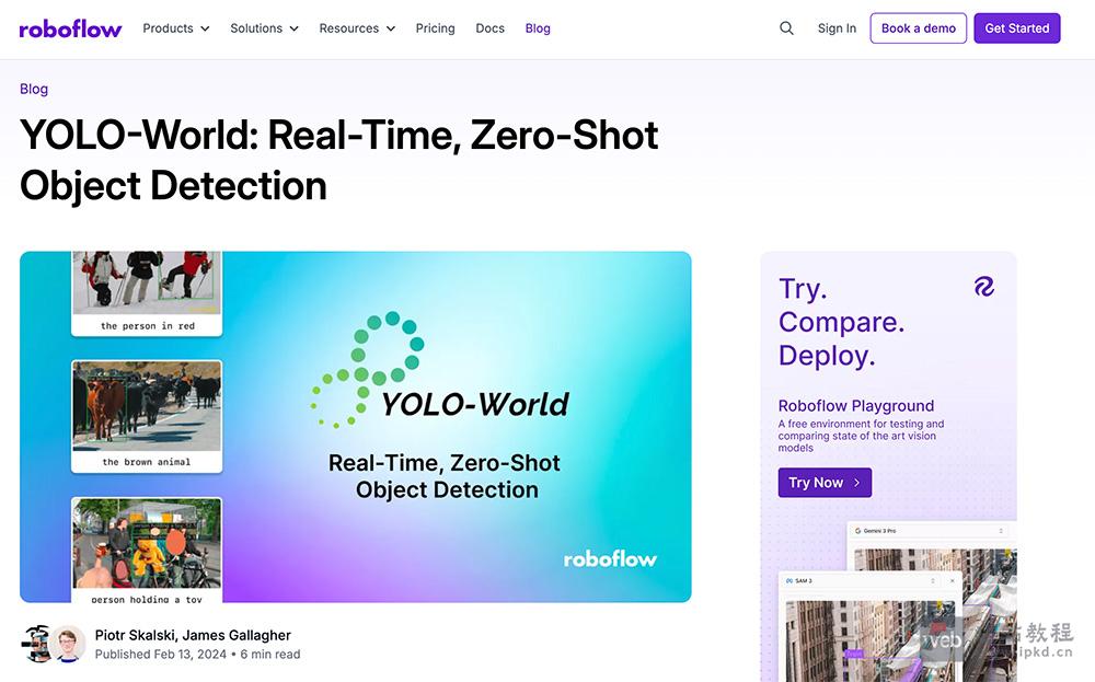 YOLO-World：腾讯AI实验室出品，实时开放词汇目标检测利器