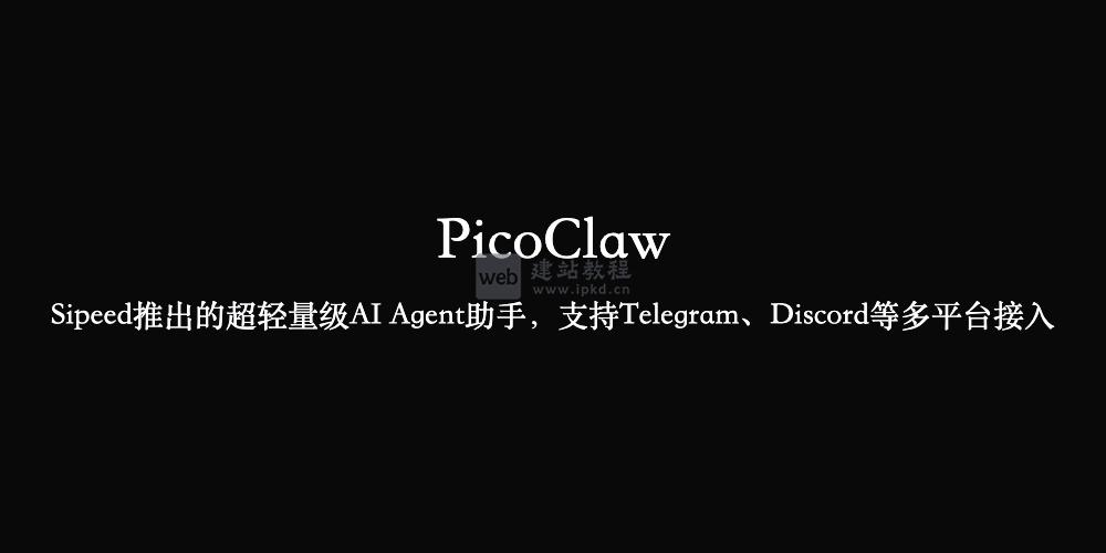 PicoClaw官网使用入口，支持Telegram、Discord等多平台接入