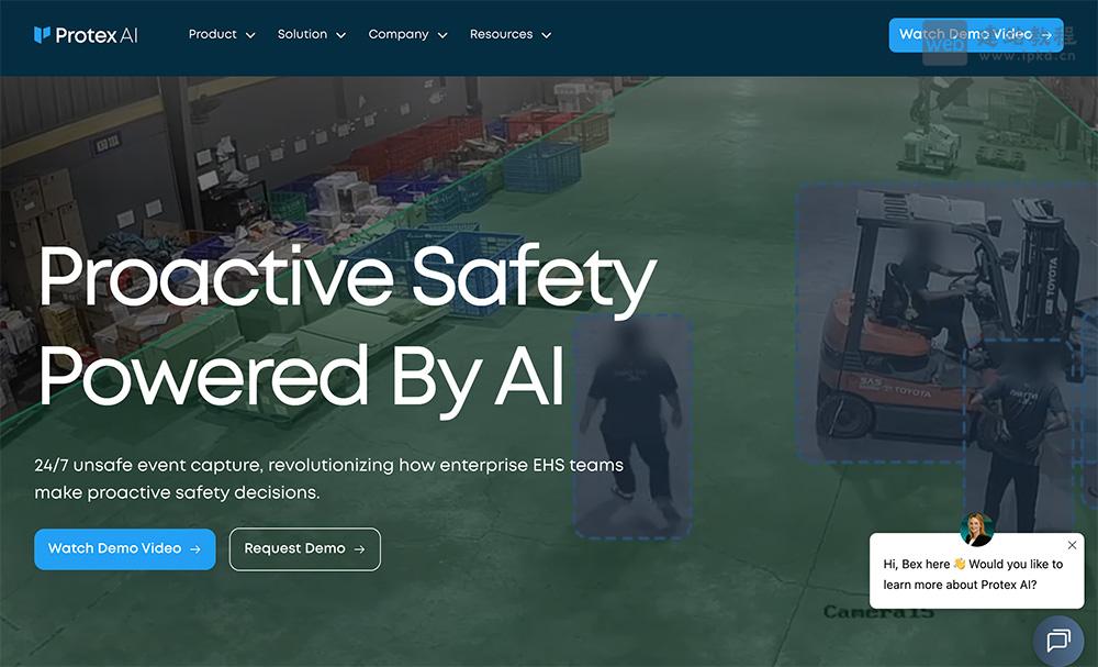 Protex AI官网使用入口,AI驱动企业EHS主动式安全管理平台