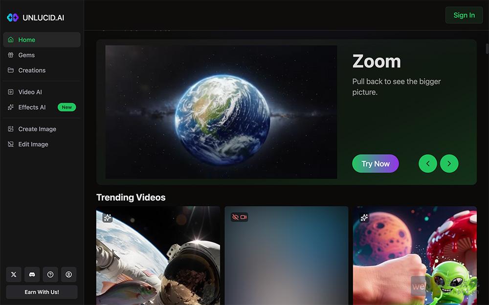 Unlucid AI应用功能特点介绍及官方网址入口