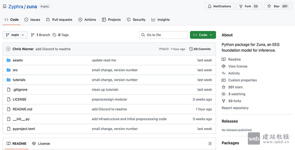 ZUNA是一款仅3.8亿参数的轻量化设计的开源脑电图（EEG）基础模型