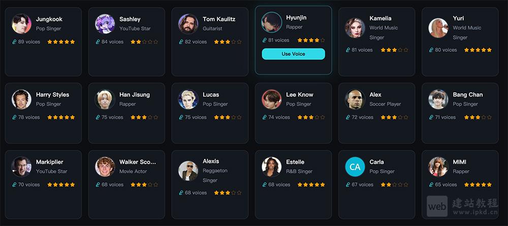 cvoice.ai官网 - 角色化文本转语音平台，角色语音库超20263种