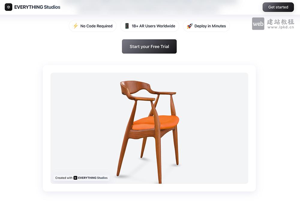 EverythingAR官网使用入口，将文本描述与图像快速转化为3D模型